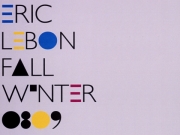 Eric Lebon - Paris Fall-Winter 2008-2009
