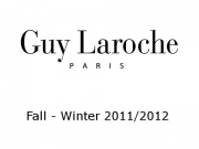 Guy Laroche - Paris Fashion Week - Pret a Porter Women Fall Winter 2011-2012