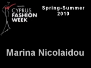 Ne_ne by Marina Nicolaidou - Cyprus Fashion Week 2009